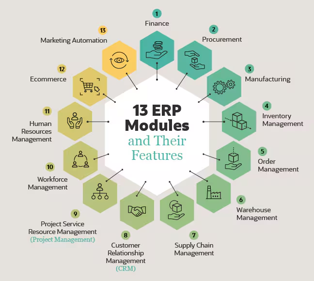 ERP Go Features