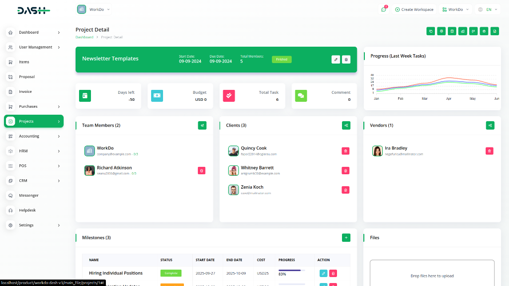 Workdo ERP Services